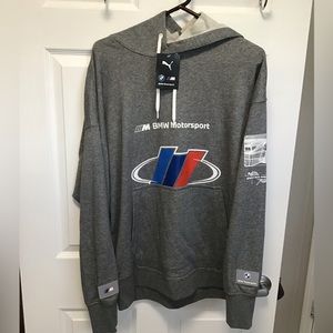 Puma Gray BMW Motorsport Pullover